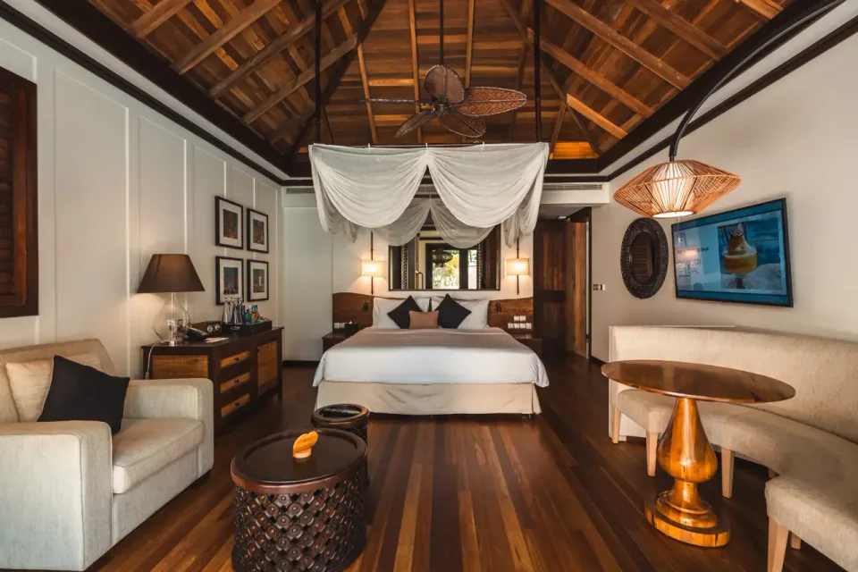 Villa bedroom at STORY Seychelles
